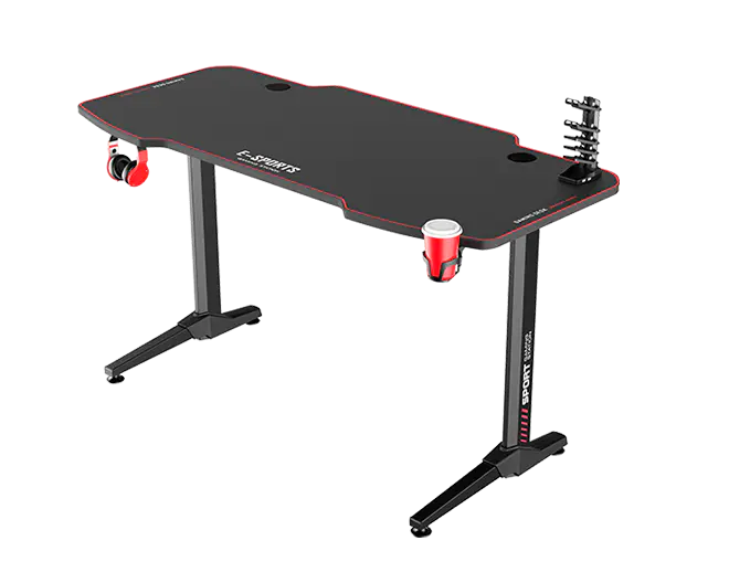 Professional Computer Gaming Desk with Full Coverage Waterproof Mouse Pad for PC Gamer  EG 1468