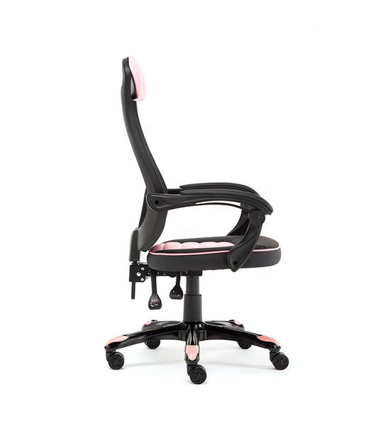 Ergonomic Gaming Chair Comfortable Sedentary Engineering Office Chair Study Chair Gaming Seat Pink  HJ036