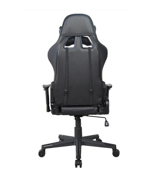 Gaming Chair with Massage Lumbar Pillow, PC Computer Video Game Racing Chair Reclining Executive Ergonomic Office Desk Chair with Headrest  HJ039