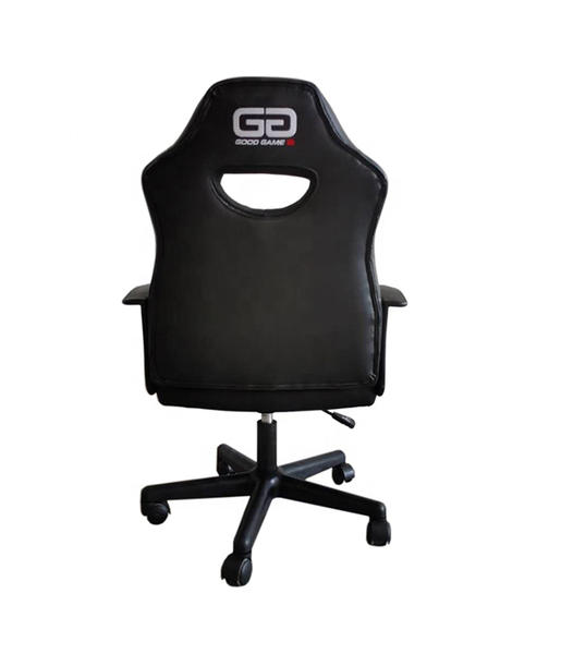 Mid-back Ergonomic Swivel Gaming Office Chair Black and Red  HJ019