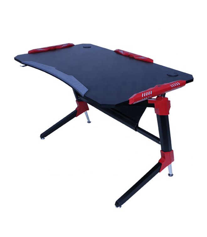 Amazon Basics Ergonomic Gaming Desk RGB PC Computer Gaming Study Table  HJ019