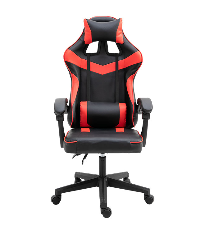 Ergonomic luxury office boss chair gaming chair pu faced nylon castor