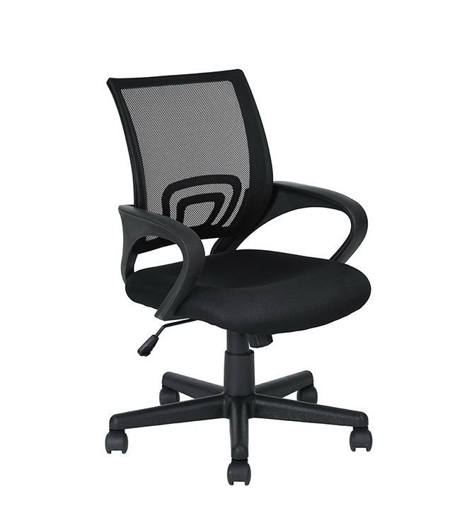 Cheap Executive Mesh Office Chair 100 Mm Black Gaslift 300mm Nylon Black Base