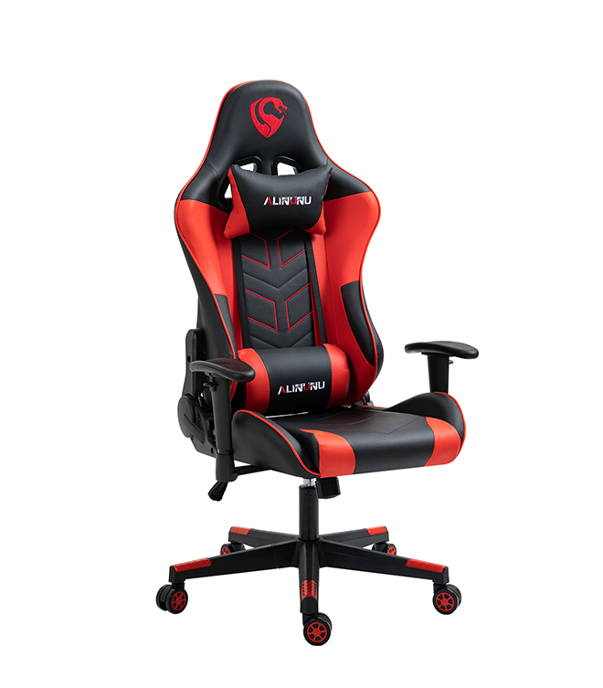 Red Gaming Chair 60mm nylon color casters