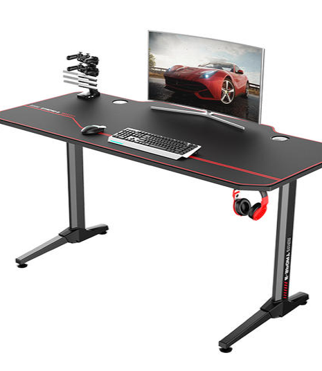 Unprecedented Gaming Experience with T-Shaped Desk and EG 1400 Full-Coverage Waterproof Mouse Pad
