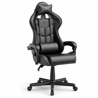 Silla de juego de carreras con masaje USB